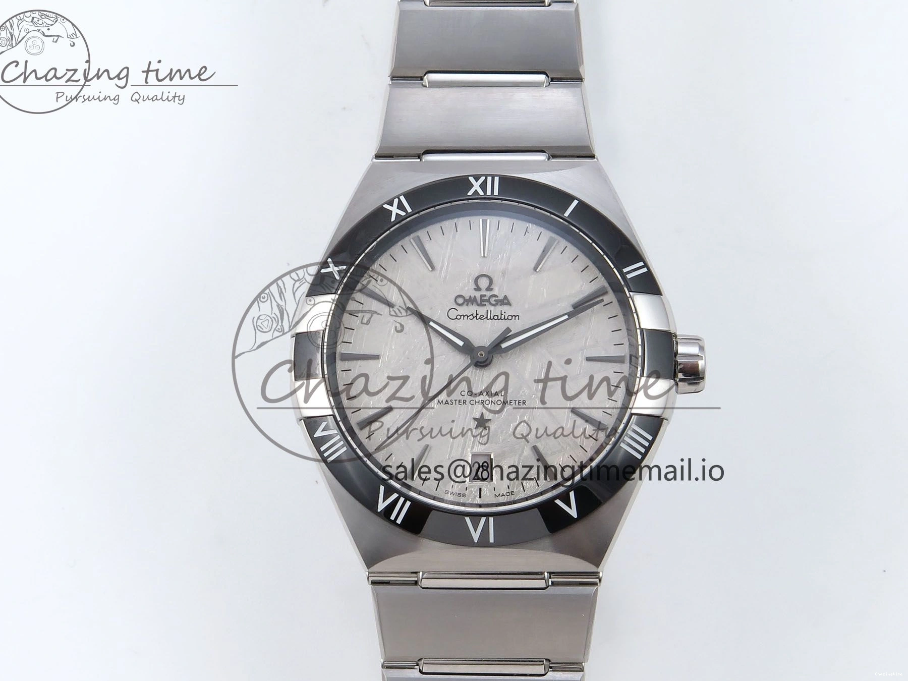 0116 Constellation 41mm SS ASWF 1:1 Best Edition Gray Dial on SS Bracelet A Breathable 7696